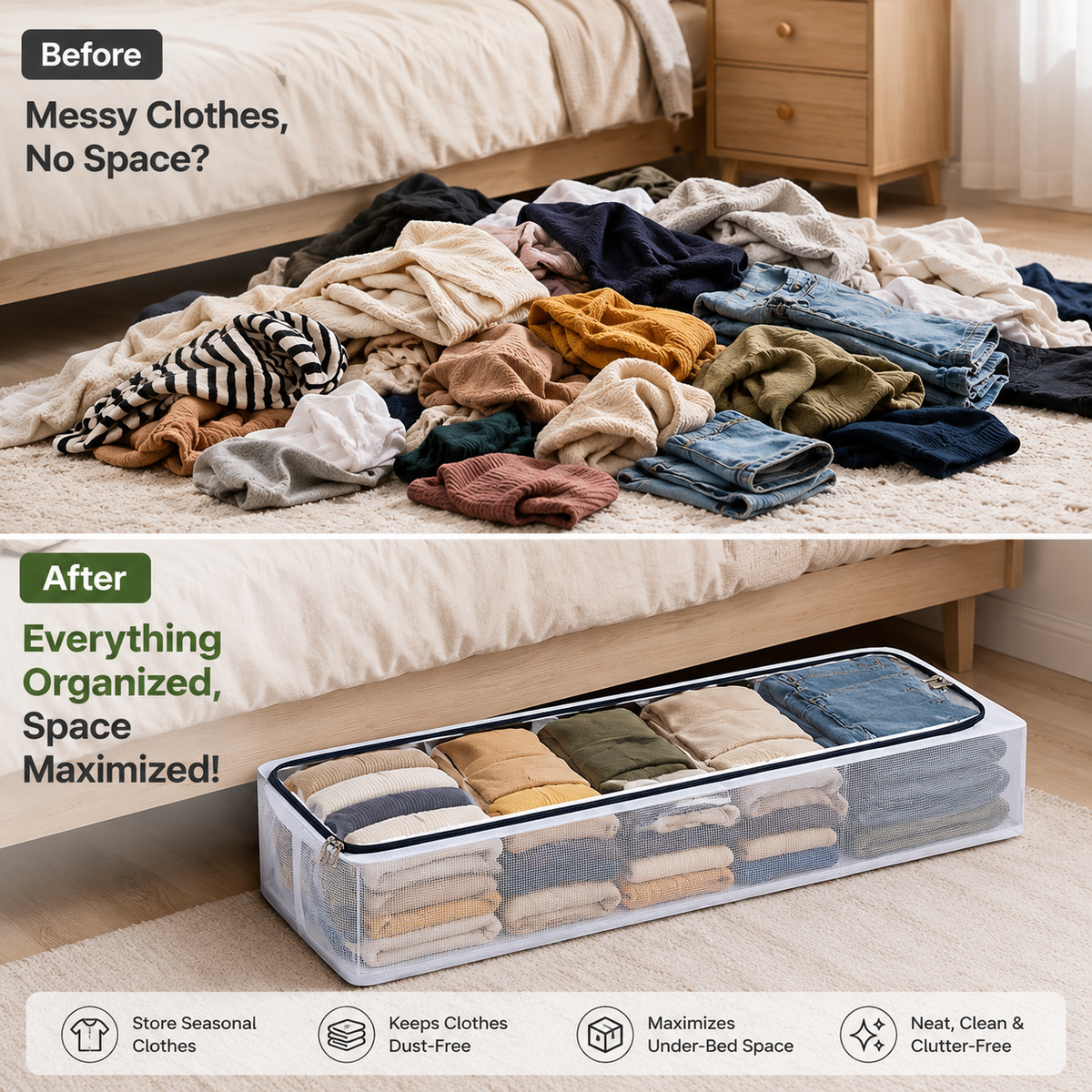 Foldable Storage Organizer