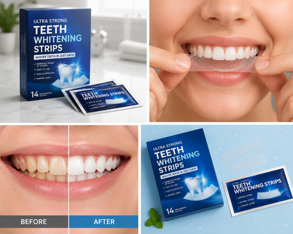 Teeth Whitening Strips (Ultra Strong Whitening)