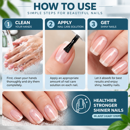 3 Days Keratin Nail Repair Serum - Advanced Amino Acid Formula