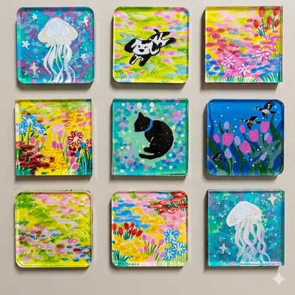 DIY Fridge Magnet Craft Set