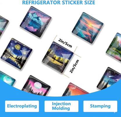 DIY Fridge Magnet Craft Set