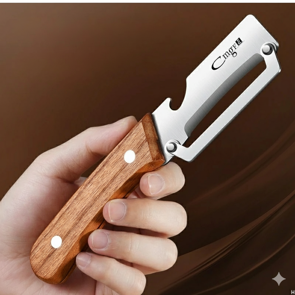 Premium Stainless Steel Multi-Functional Handheld Peeler