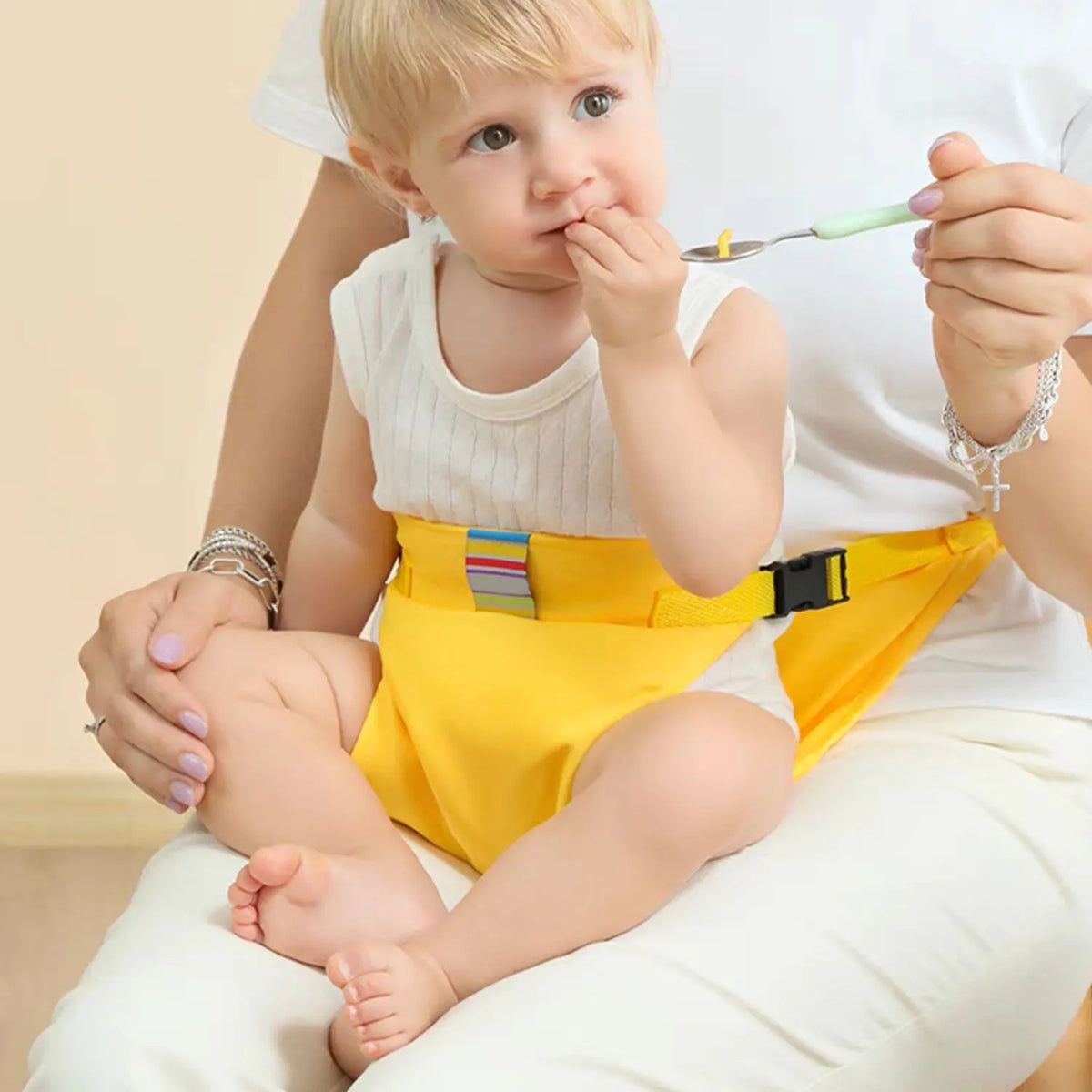 Child Seat Harness Foldable & Portable Baby Meal Strap