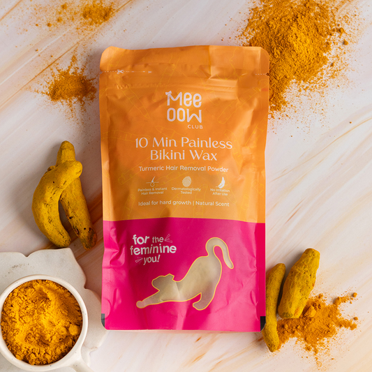 4-in-1 Turmeric Bikini Hair Removal Wax Powder