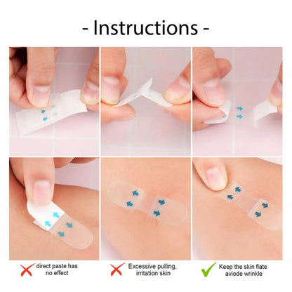 Invisible Face And Double Chin Lifter Tape