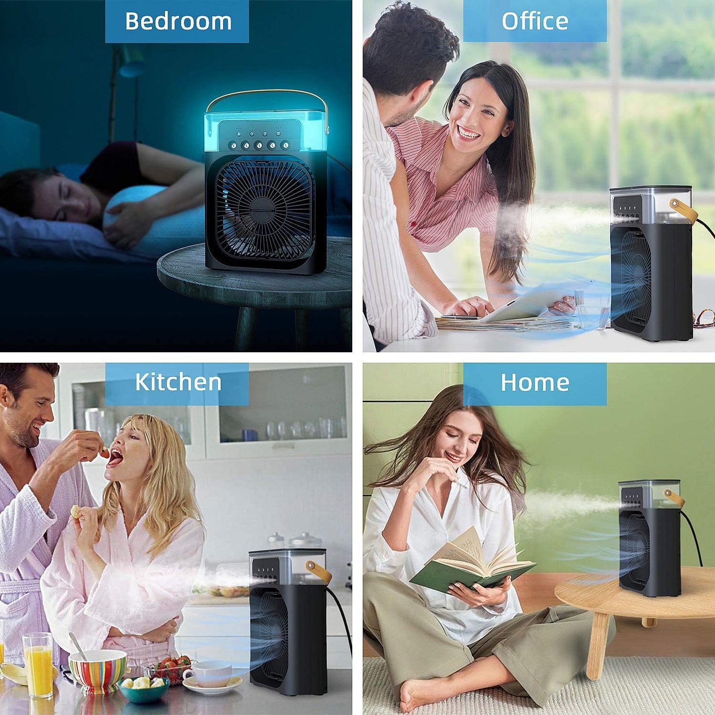 ✨❄️ Modern Portable Air Conditioner Fan