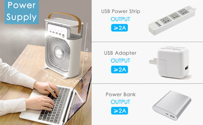 ✨❄️ Modern Portable Air Conditioner Fan