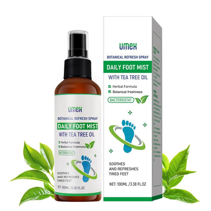 🌿 Umax Antimicrobial Foot Sanitiser Spray with Tea Tree Oil