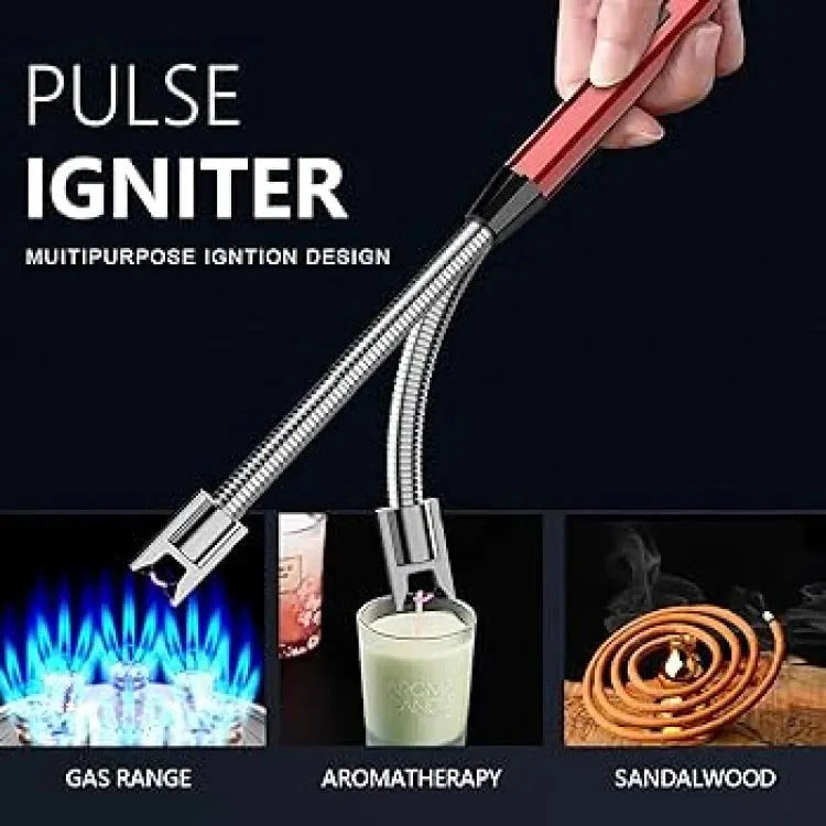 Electric flexible arc rechargeable lighter