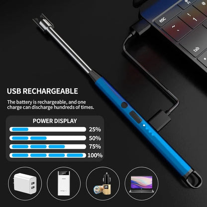 Electric flexible arc rechargeable lighter