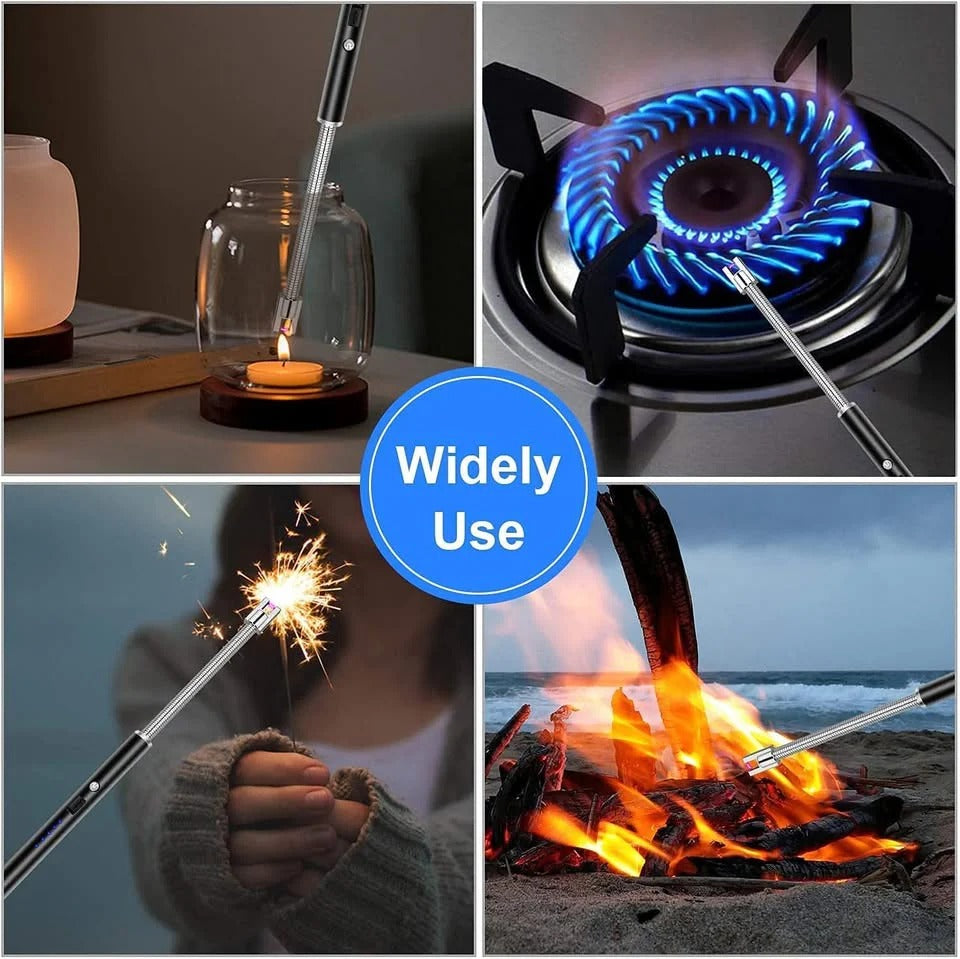 Electric flexible arc rechargeable lighter