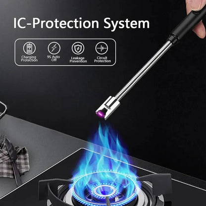 Electric flexible arc rechargeable lighter