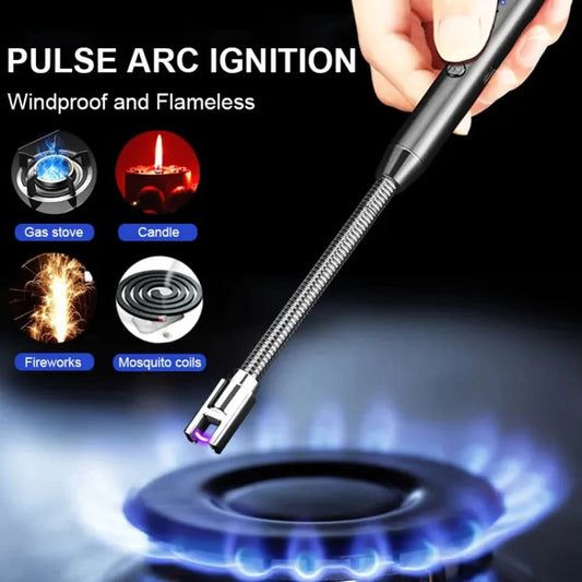 Electric flexible arc rechargeable lighter